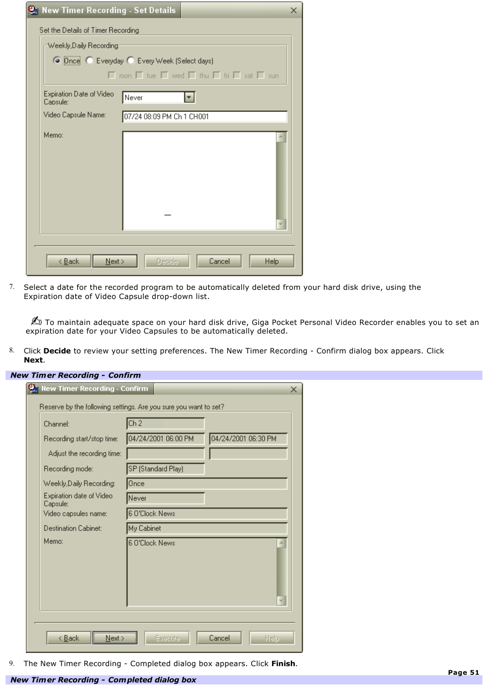 Sony PCV-RZ31G User Manual | Page 51 / 223