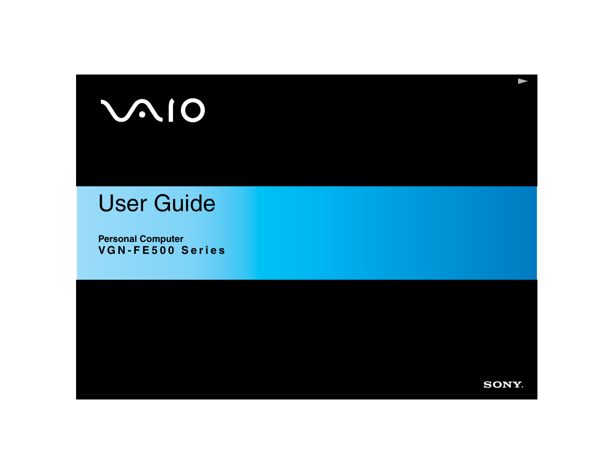 Sony VGN-FE570G User Manual | 194 pages