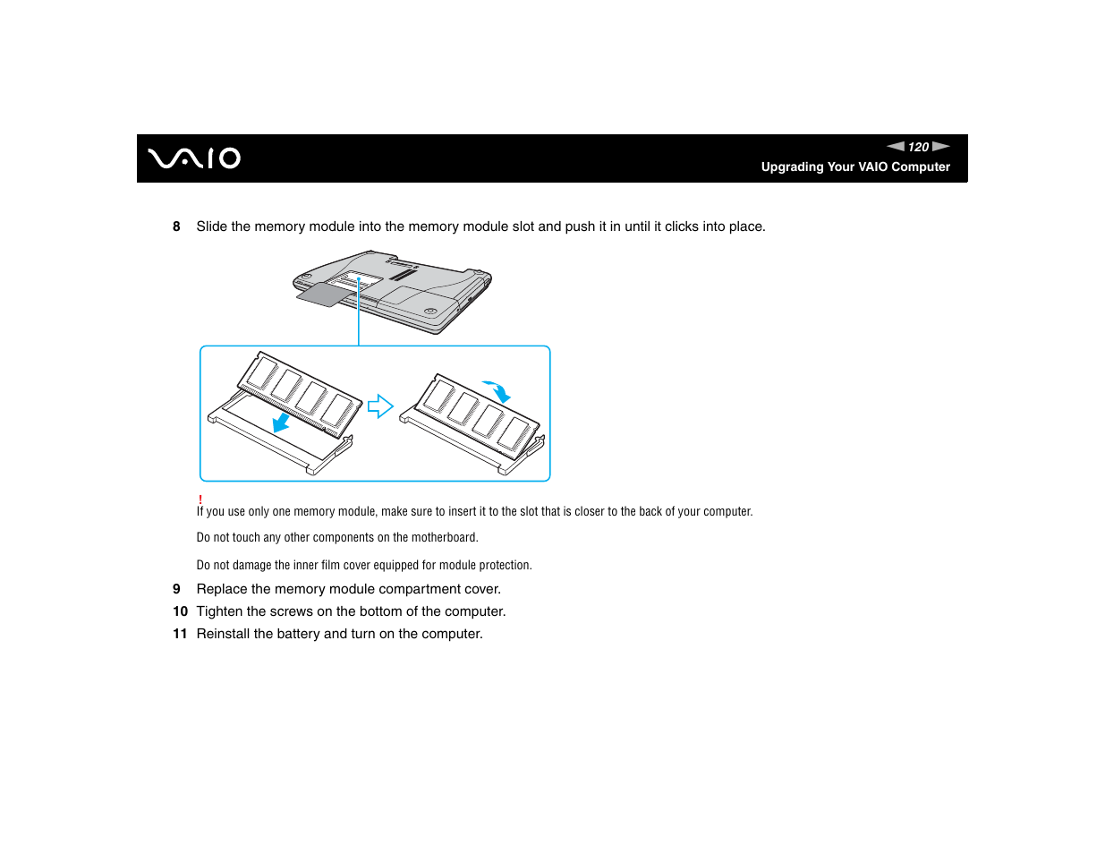 Sony VGN-FE570G User Manual | Page 120 / 194