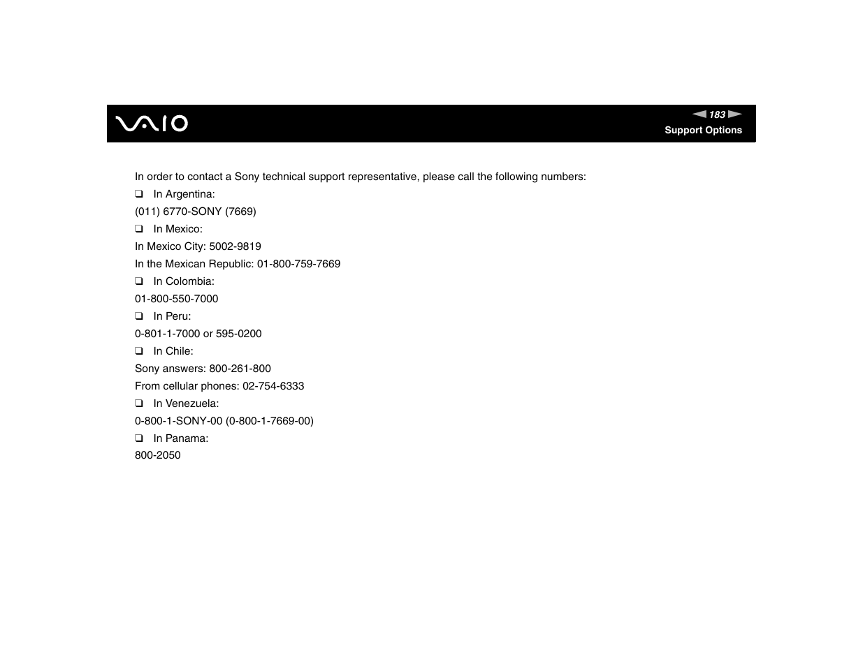 Sony VGN-FE570G User Manual | Page 183 / 194