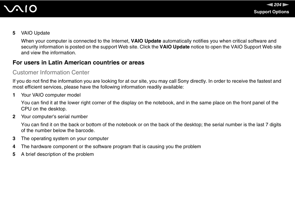 Sony VGN-TXN27N User Manual | Page 204 / 218