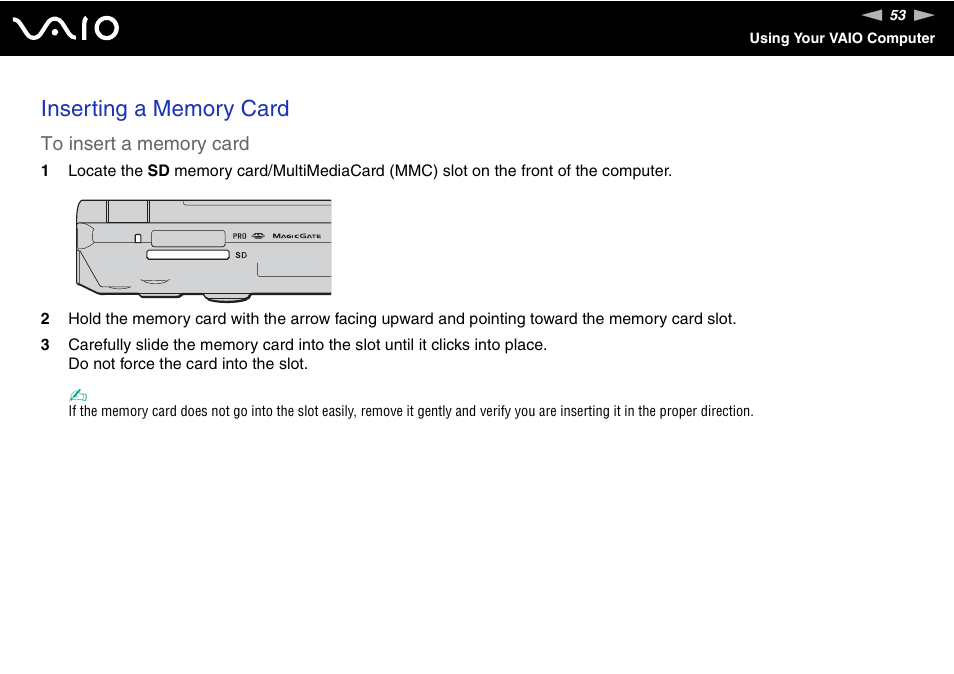 Sony VGN-TXN27N User Manual | Page 53 / 218