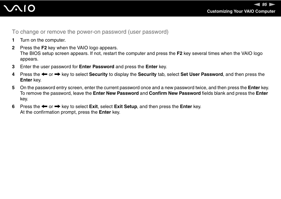 Sony VGN-TXN27N User Manual | Page 95 / 218