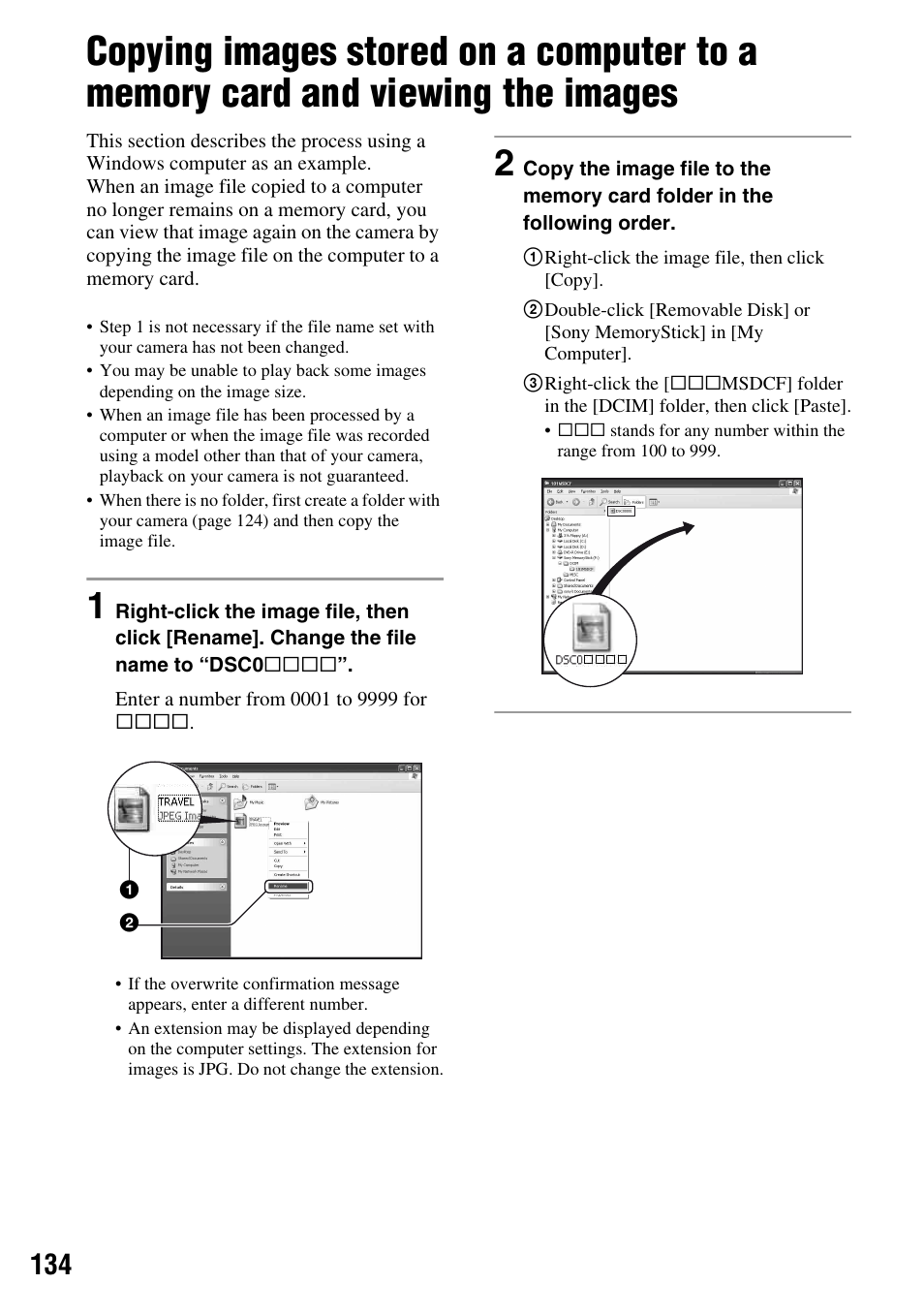 Sony DSLR-A700 User Manual | Page 134 / 179