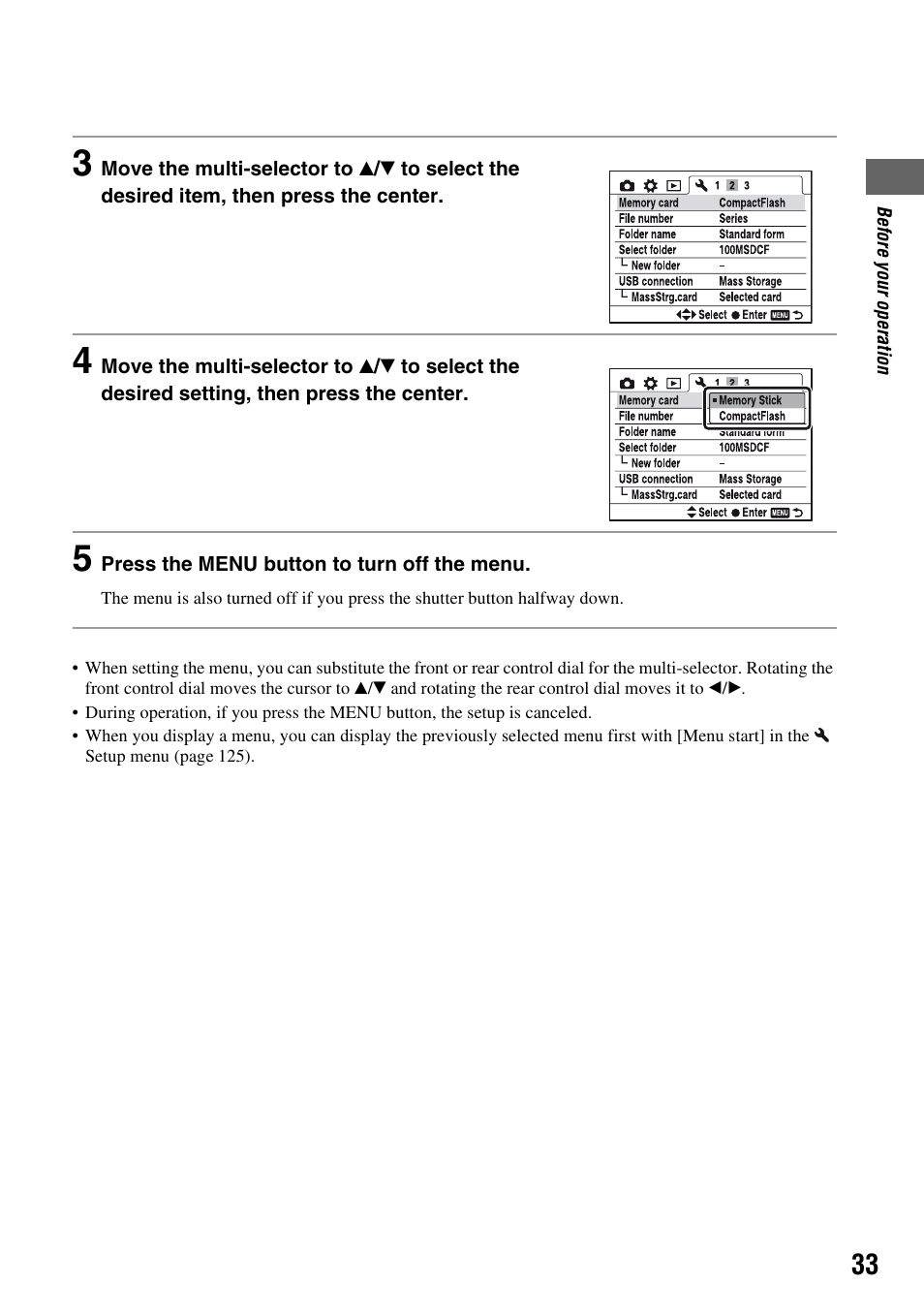 Sony DSLR-A700 User Manual | Page 33 / 179