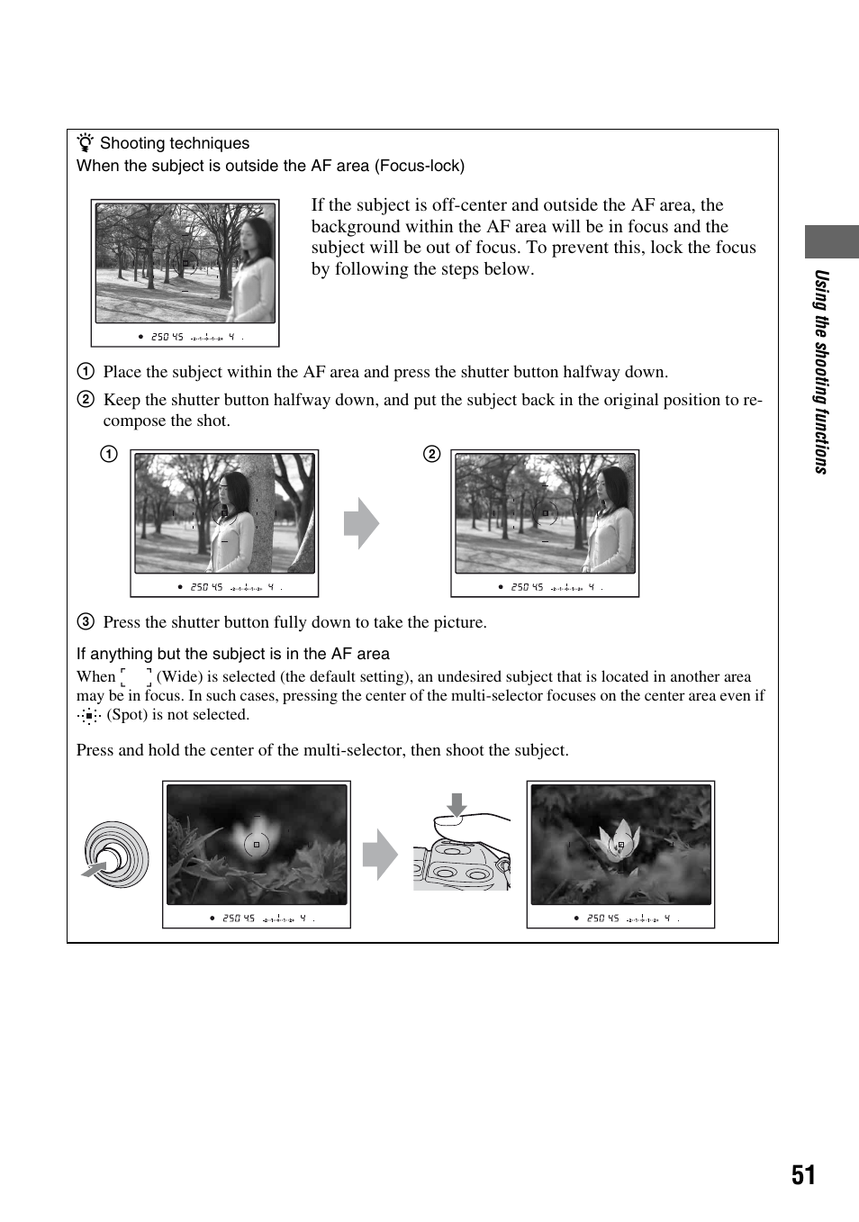 Sony DSLR-A700 User Manual | Page 51 / 179