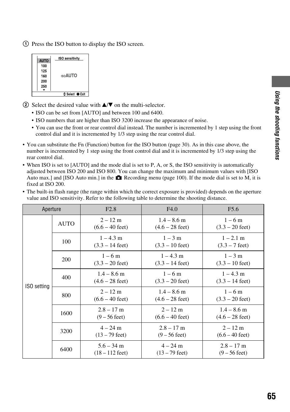 Sony DSLR-A700 User Manual | Page 65 / 179