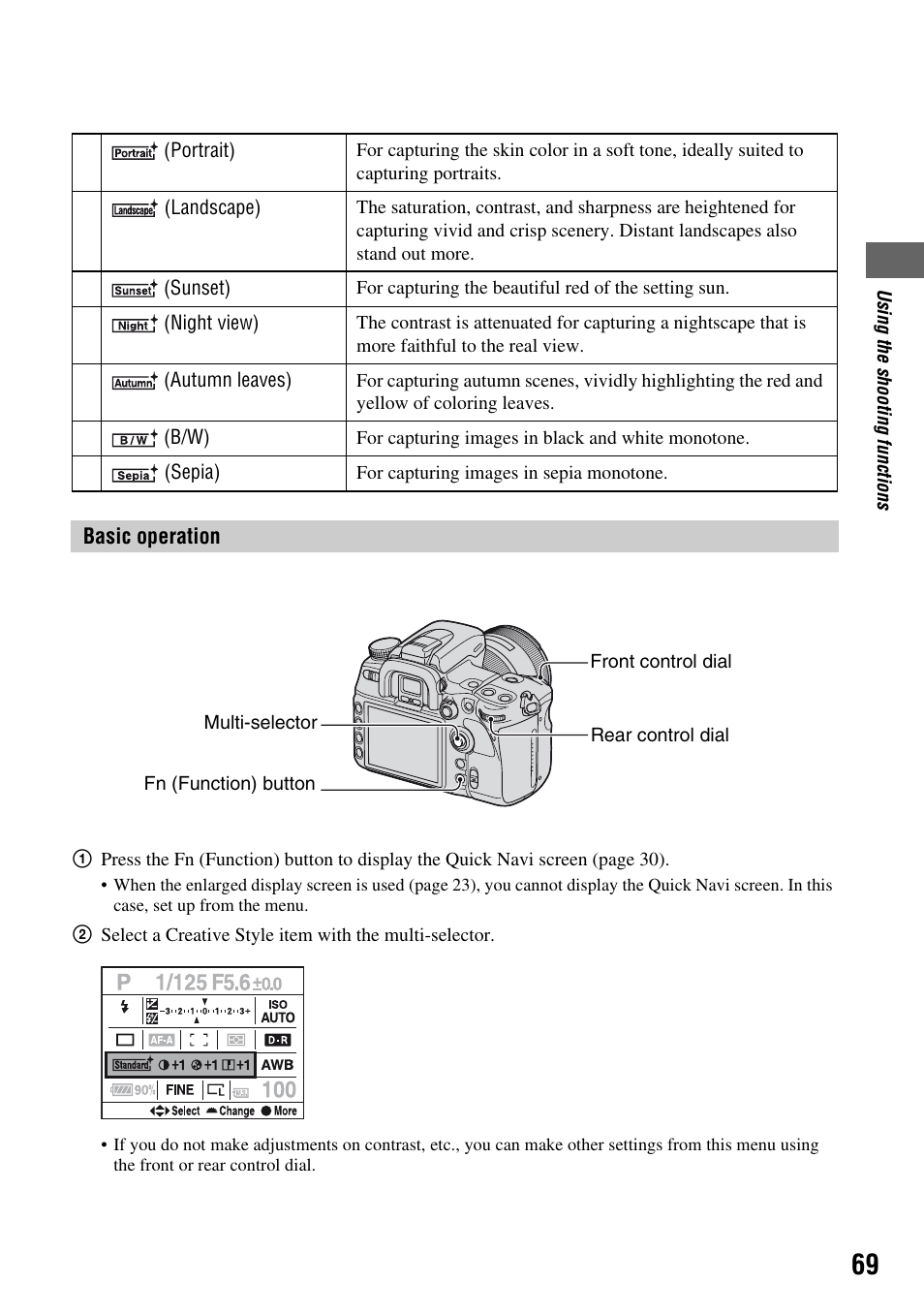 Sony DSLR-A700 User Manual | Page 69 / 179