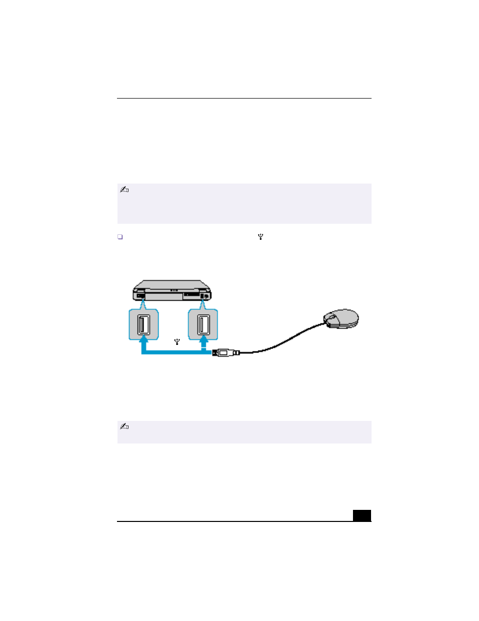 Connecting a universal serial bus (usb) device | Sony PCG-FX150 User Manual | Page 75 / 136