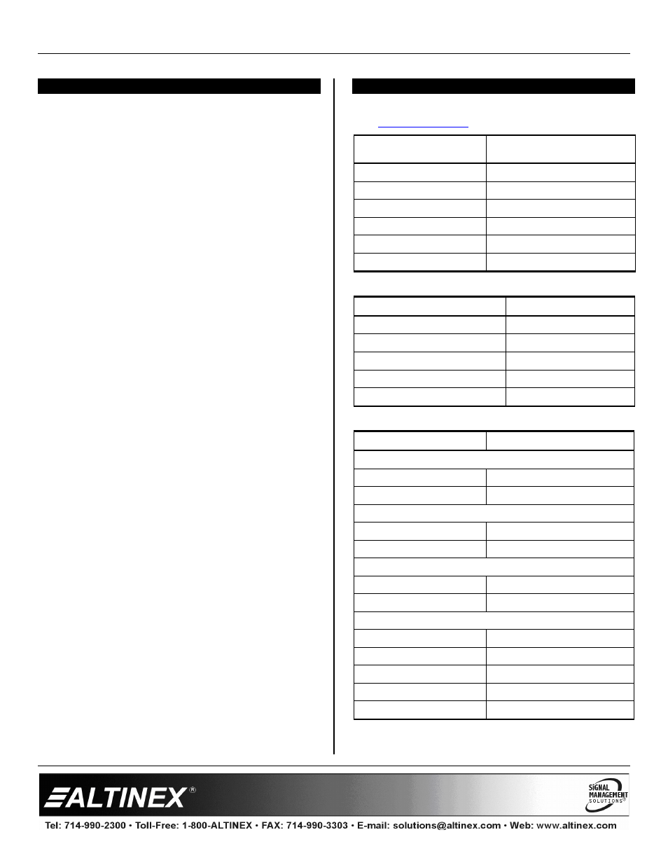 About your mt108-103, Technical specifications, Multitasker | Altinex MT108-103 User Manual | Page 4 / 17