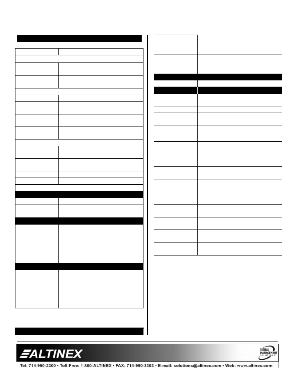 Interfaces | Altinex System Interface Audio & Equalization VA6822 User Manual | Page 12 / 14