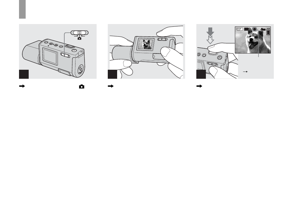 Basic still image shooting, Using auto adjustment mode | Sony DSC-U50 User Manual | Page 20 / 92