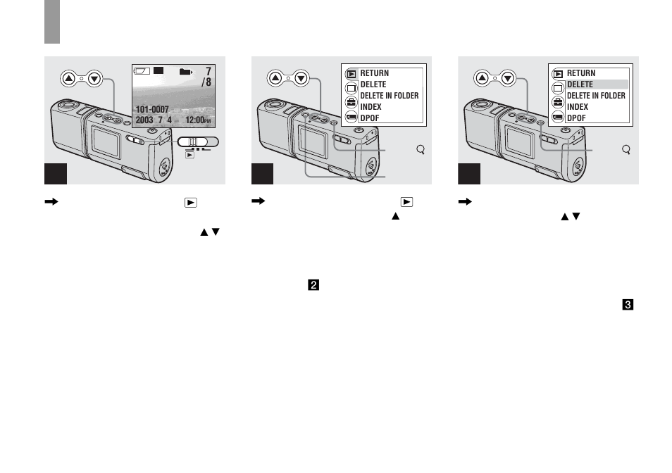 Deleting images | Sony DSC-U50 User Manual | Page 50 / 92