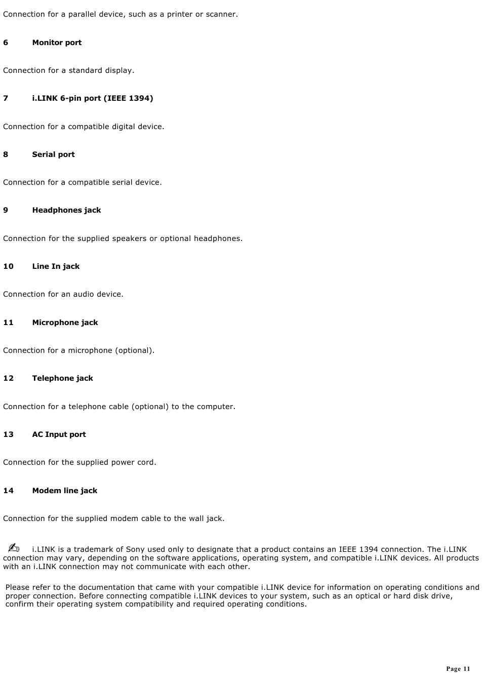 Sony PCV-RX770 User Manual | Page 11 / 80