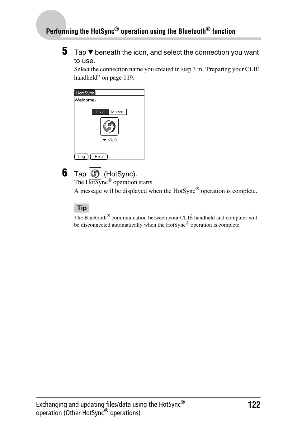 Sony PEG-UX40 User Manual | Page 122 / 197