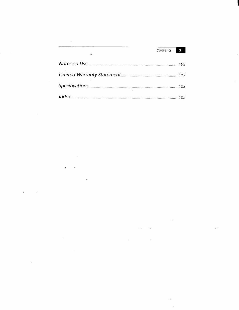 Sony PCG-808 User Manual | Page 11 / 144