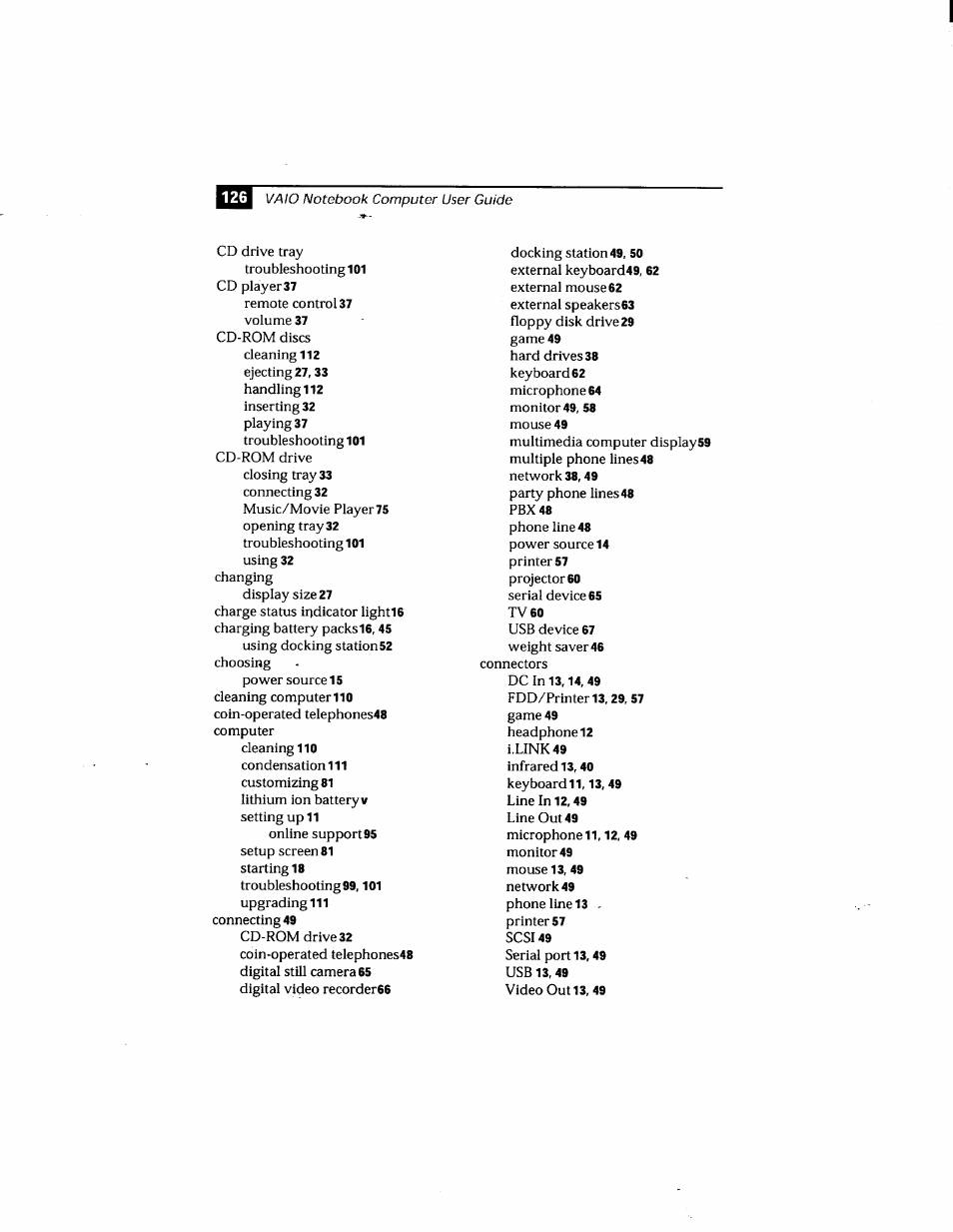 Sony PCG-808 User Manual | Page 138 / 144