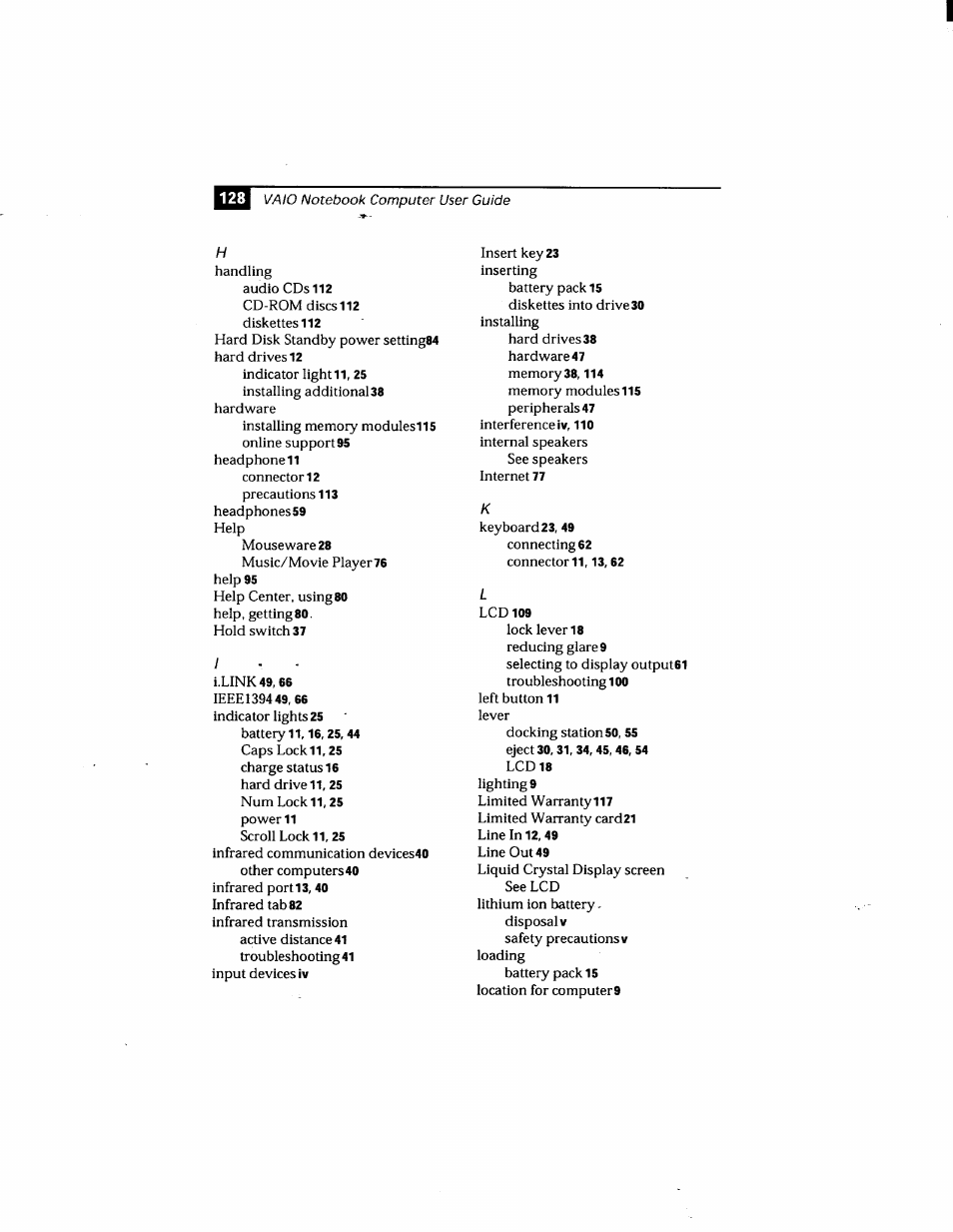 Sony PCG-808 User Manual | Page 140 / 144