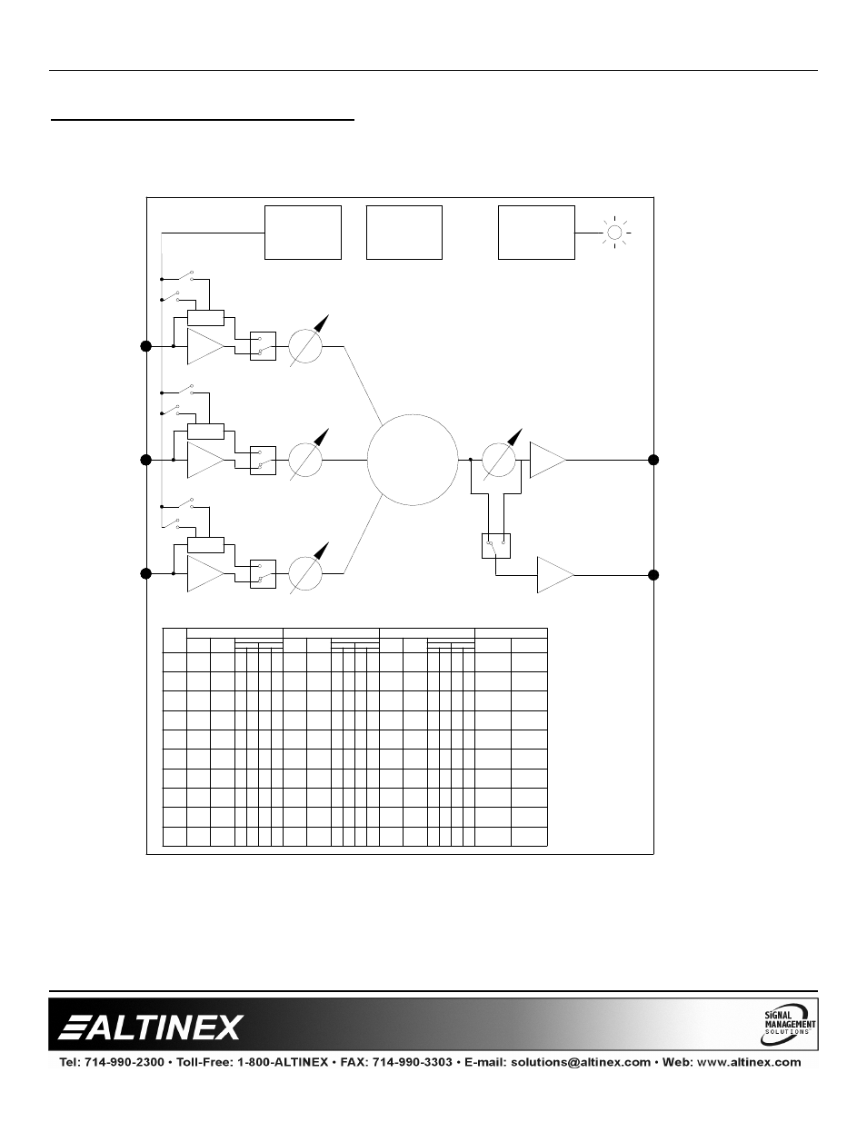 Multitasker, Power supply power phantom control mp | Altinex MT113-100 User Manual | Page 9 / 24