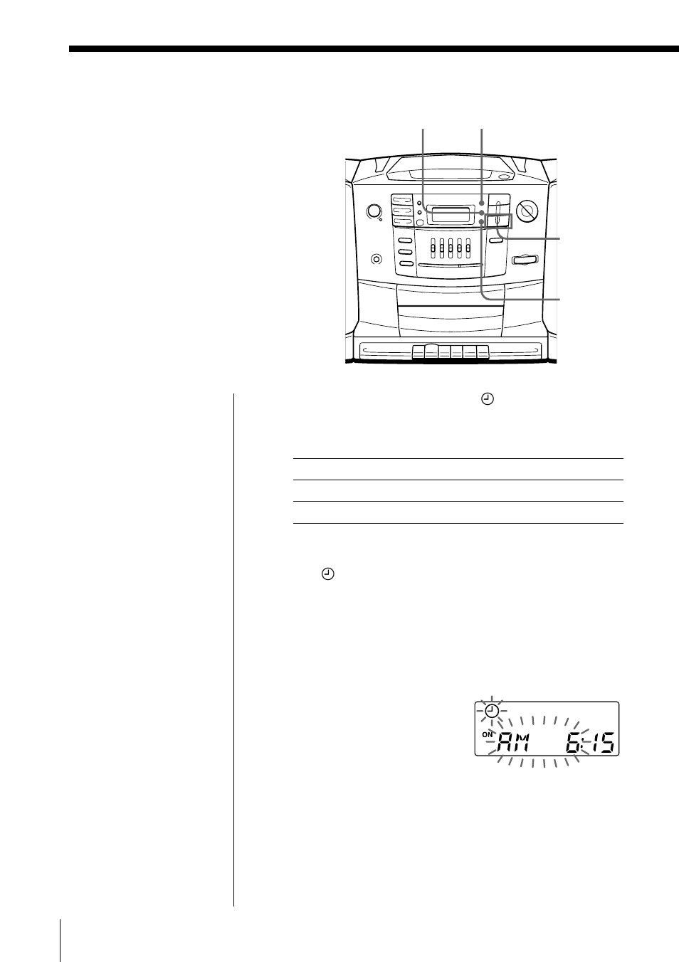 Waking up to music | Sony CFD-Z550 User Manual | Page 20 / 36
