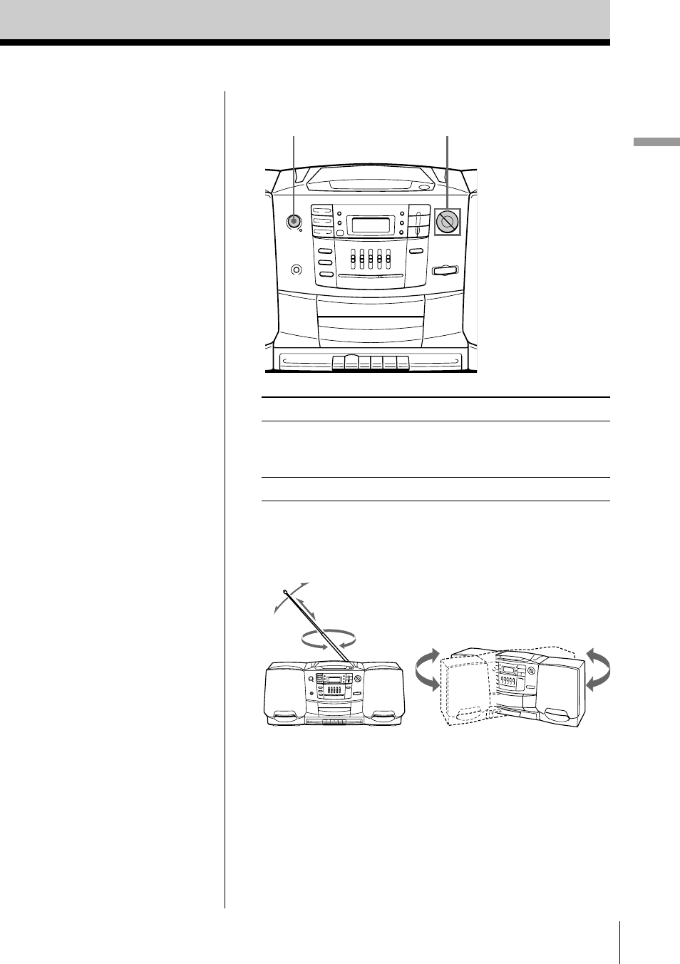 Sony CFD-Z550 User Manual | Page 7 / 36