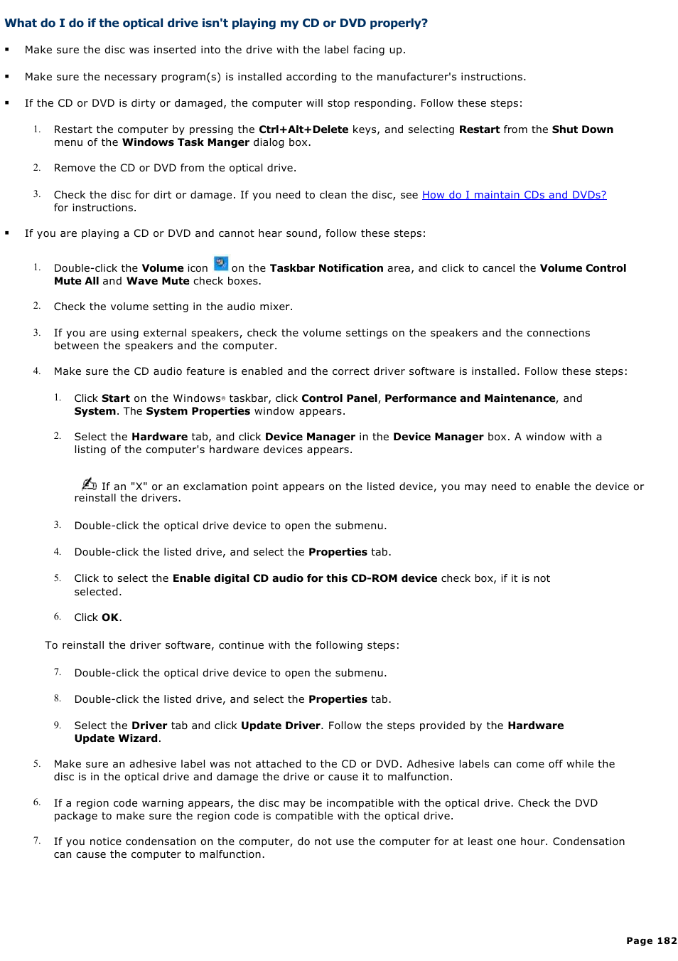 Sony VGN-T150 User Manual | Page 182 / 220