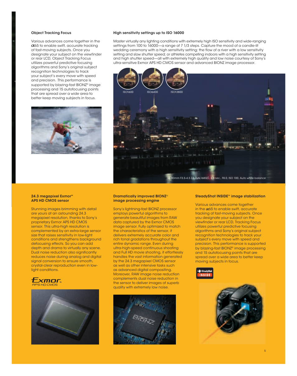Sony SLT-A65VL User Manual | Page 5 / 20