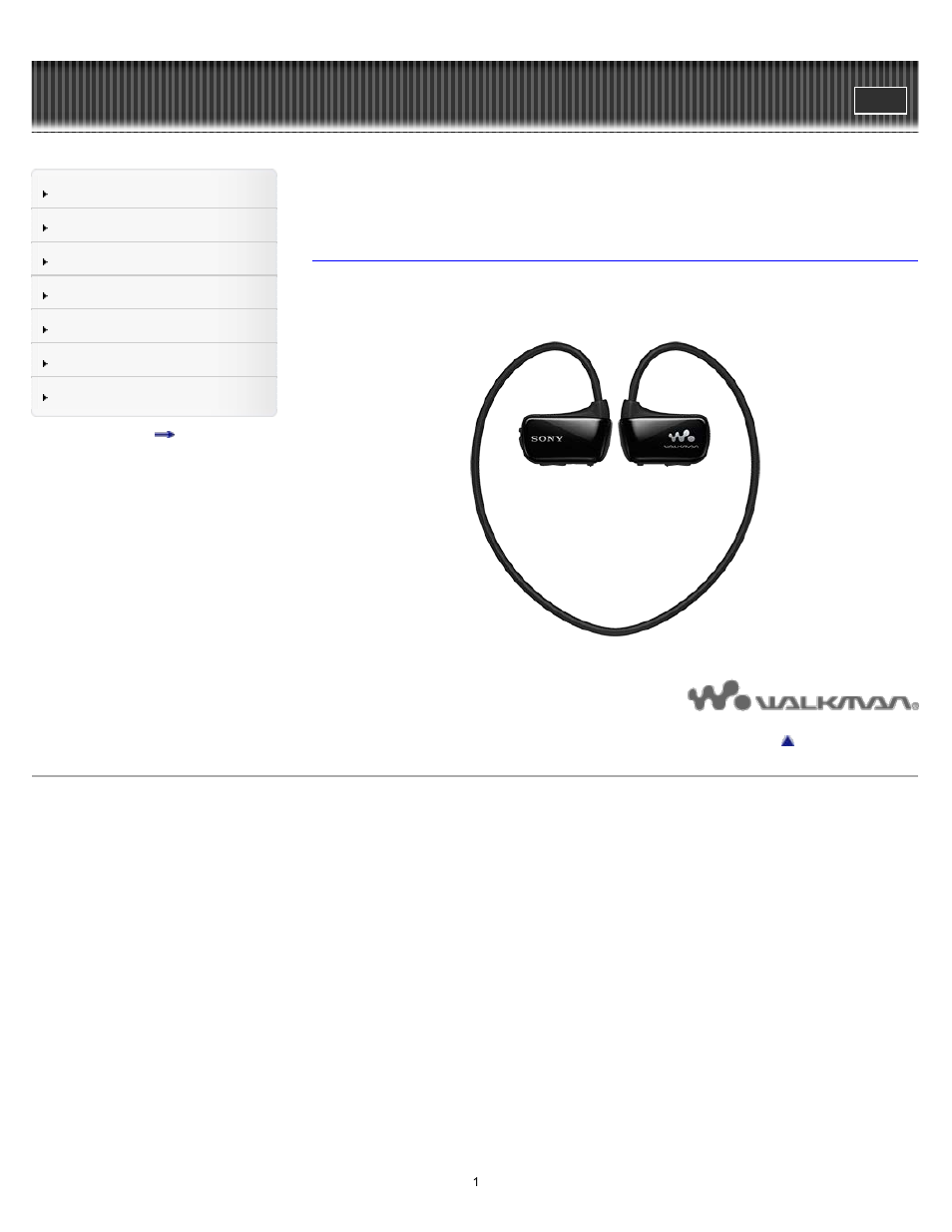 Sony NWZ-W274S User Manual | 101 pages