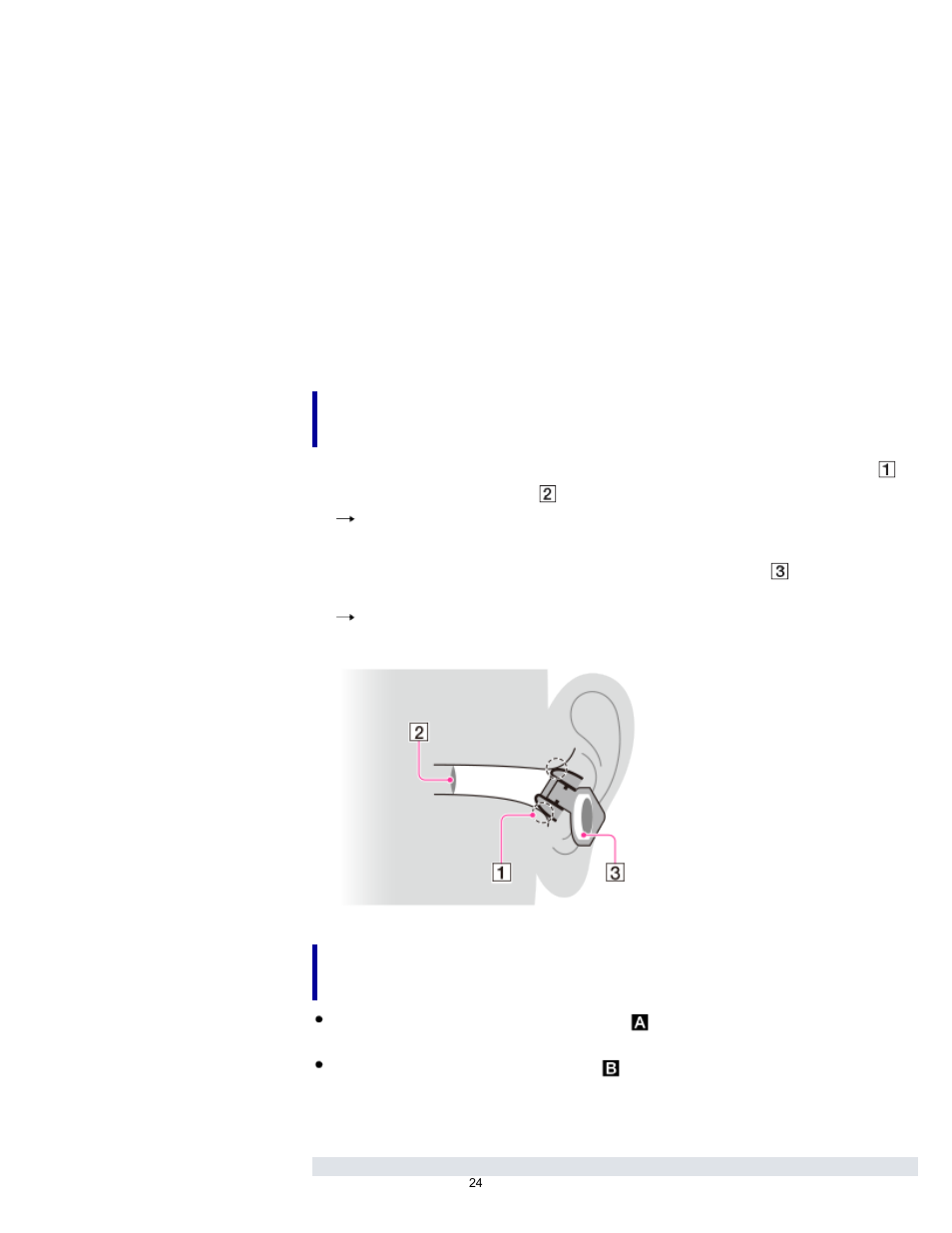 About the, Differences between the two types of earbuds | Sony NWZ-W274S User Manual | Page 24 / 101