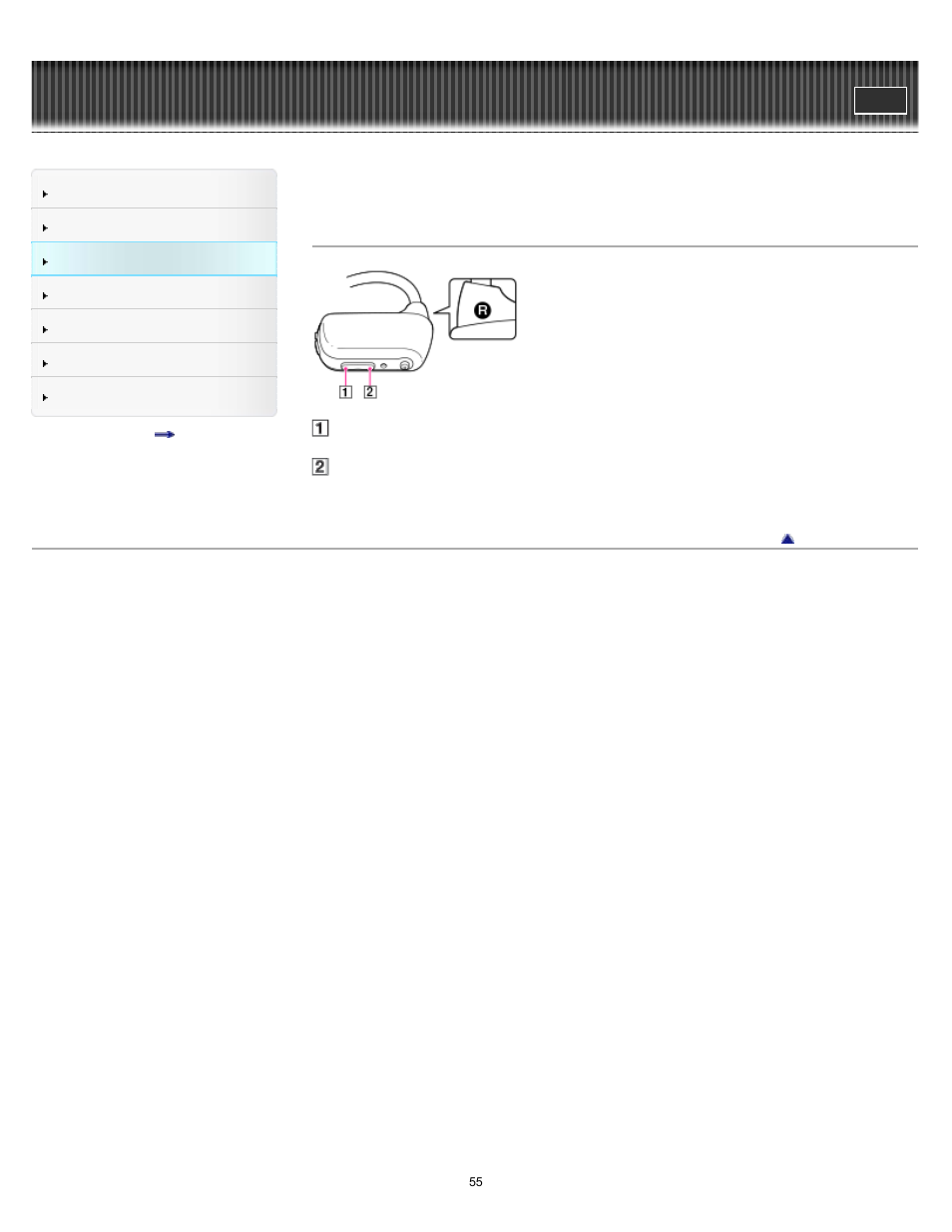 Skipping to the previous/next song, Details, Walkman help guide | Sony NWZ-W274S User Manual | Page 55 / 101