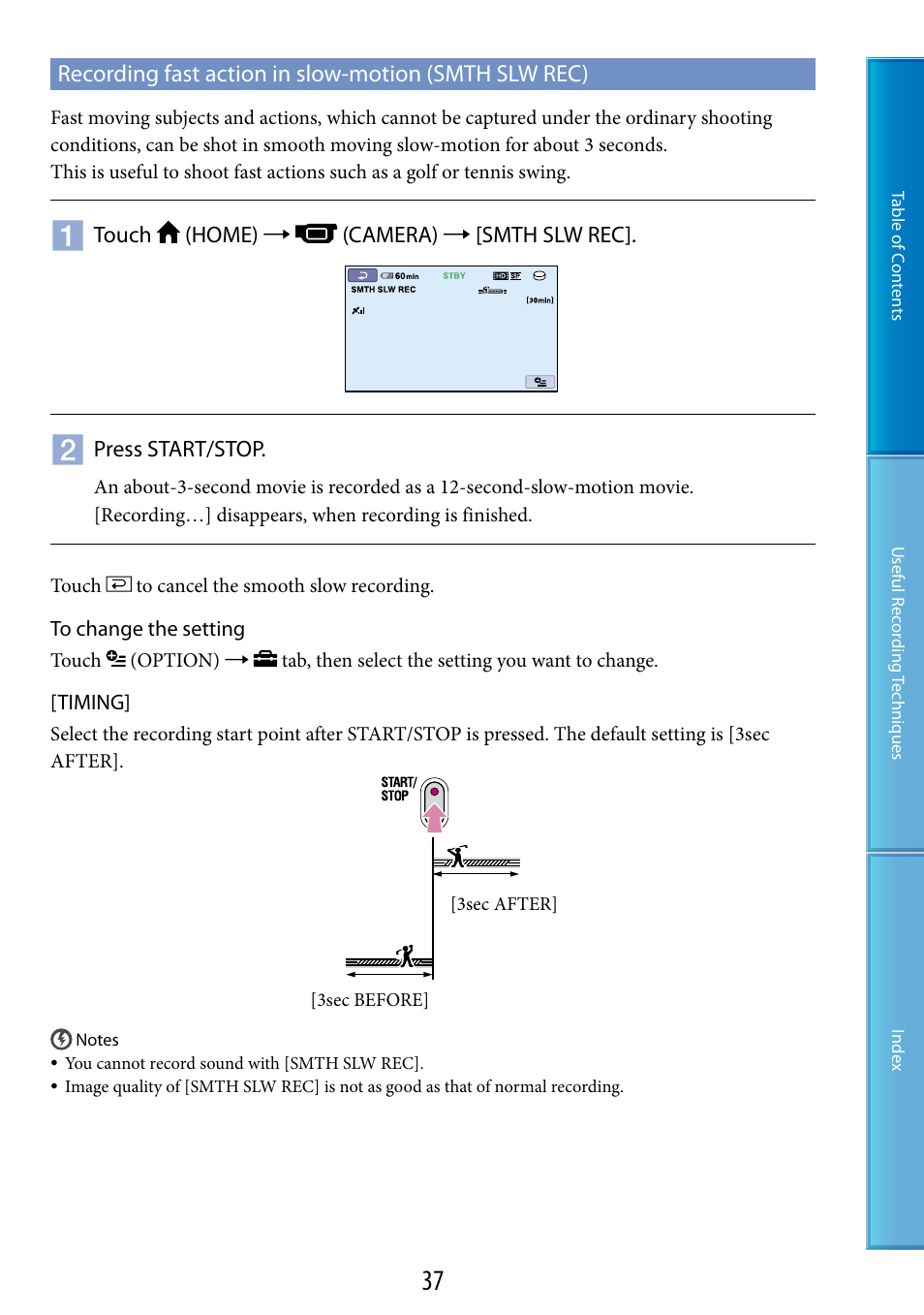 Sony HDR-XR520V User Manual | Page 37 / 136