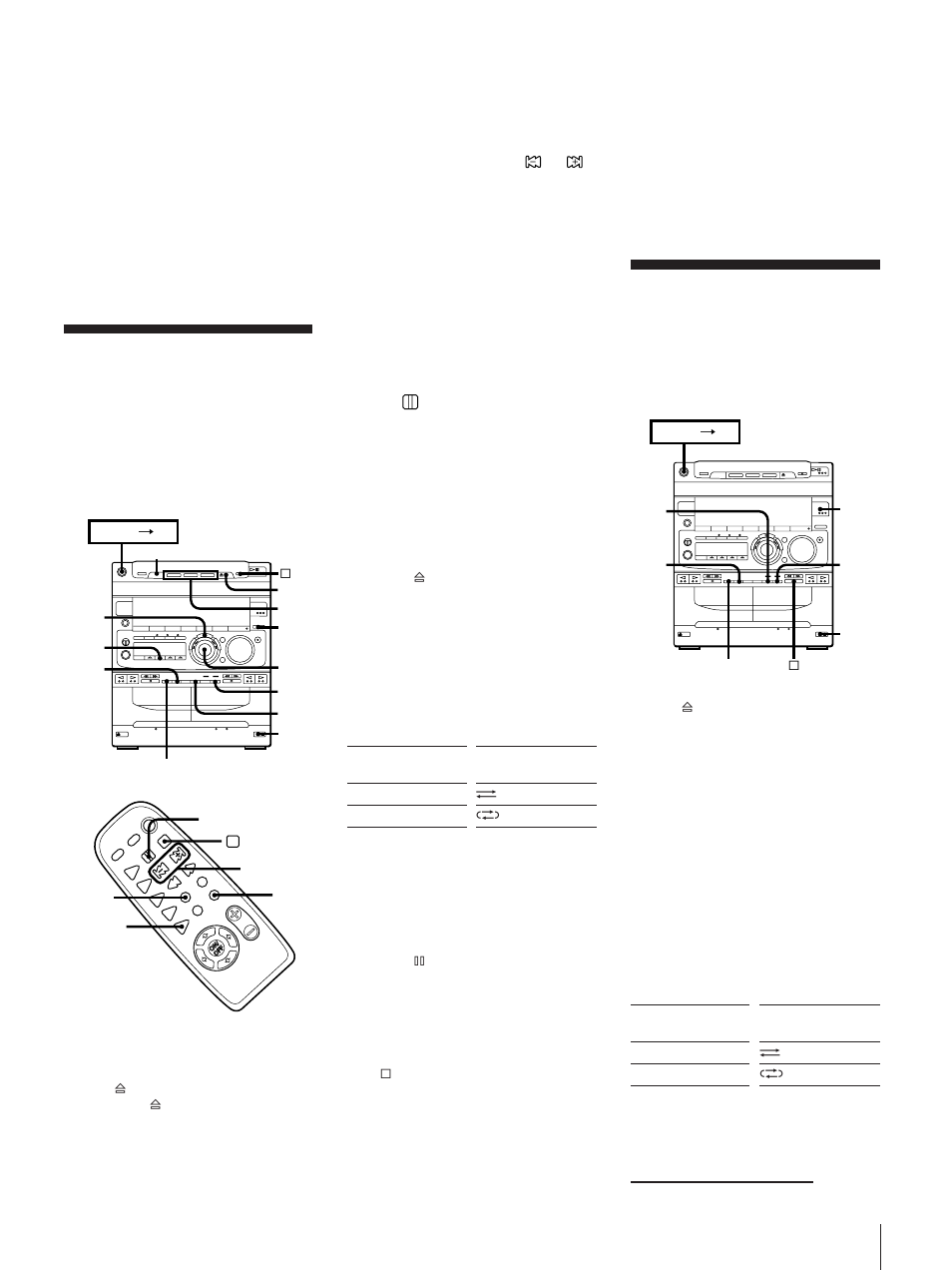 Recording from the radio | Sony MHC-771 User Manual | Page 18 / 32