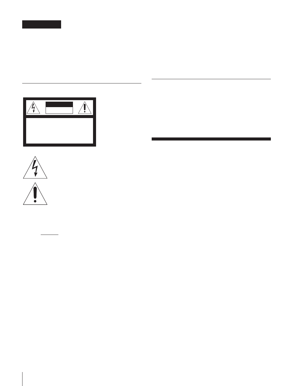 2warning, Welcome, Notice for the customers in the u. s. a | Notice for the customers in canada | Sony MHC-771 User Manual | Page 3 / 32