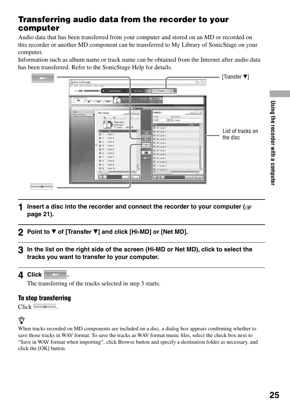 Sony MZ-RH1 User Manual | Page 25 / 88
