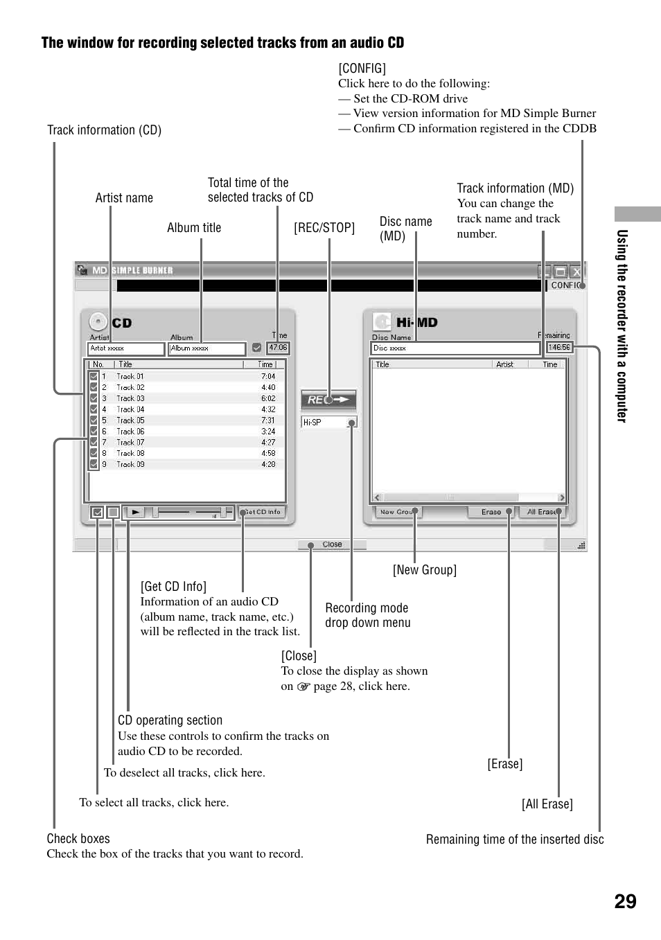 Sony MZ-RH1 User Manual | Page 29 / 88