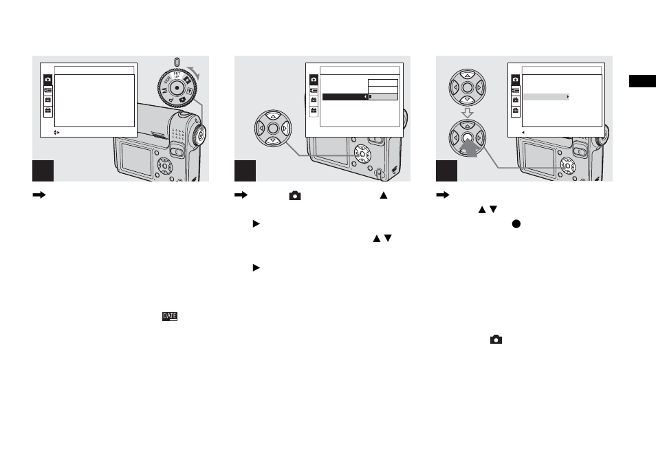 Inserting the date and time on a still image, Inserting the date and time on a still, Image | Sony DSC-F88 User Manual | Page 33 / 132