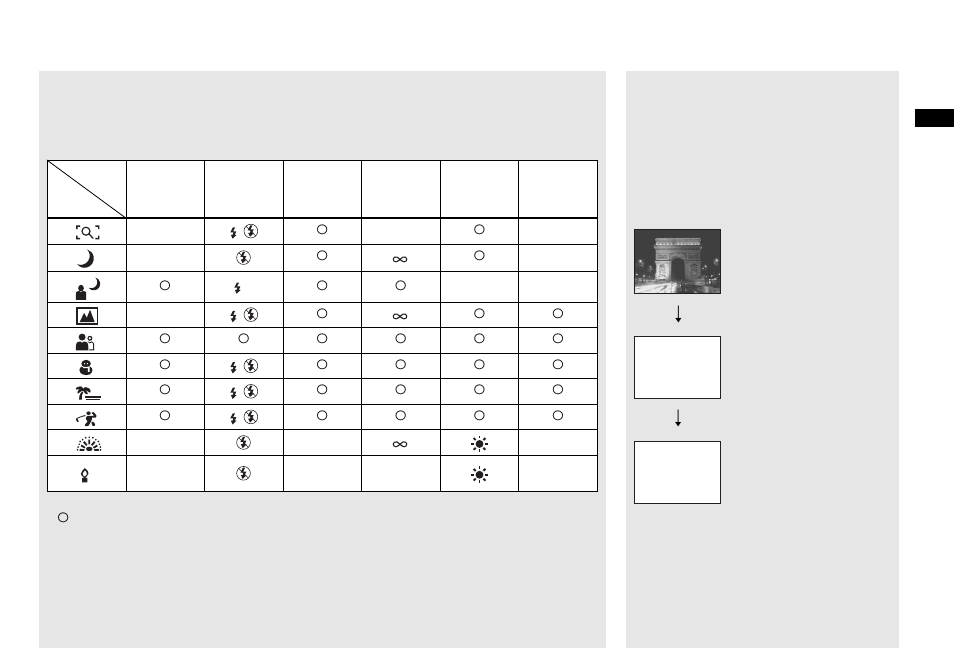 Shooting with scene selection, Nr slow shutter | Sony DSC-F88 User Manual | Page 37 / 132