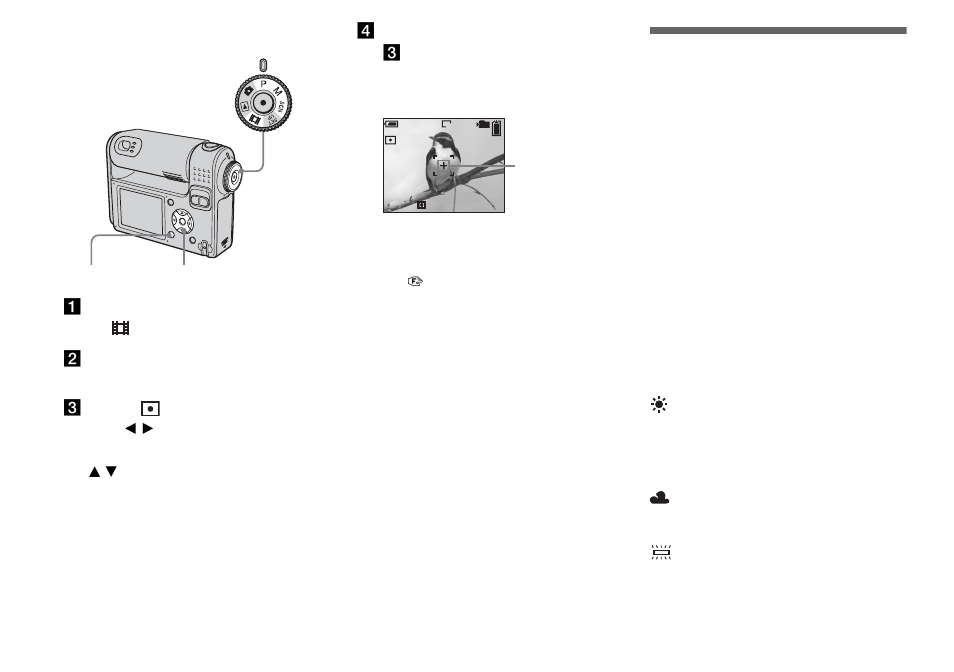 Adjusting color tones, White balance | Sony DSC-F88 User Manual | Page 58 / 132