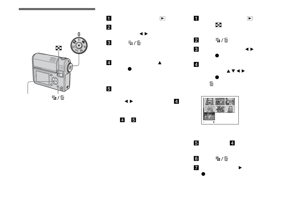 Deleting movies | Sony DSC-F88 User Manual | Page 82 / 132