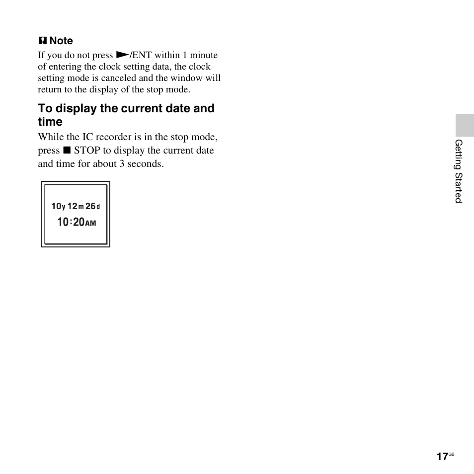 Sony ICD-UX512BLK User Manual | Page 17 / 128