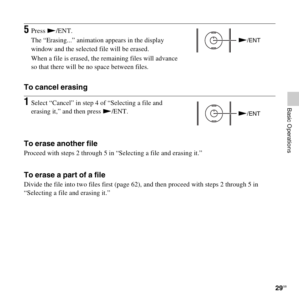 Sony ICD-UX512BLK User Manual | Page 29 / 128