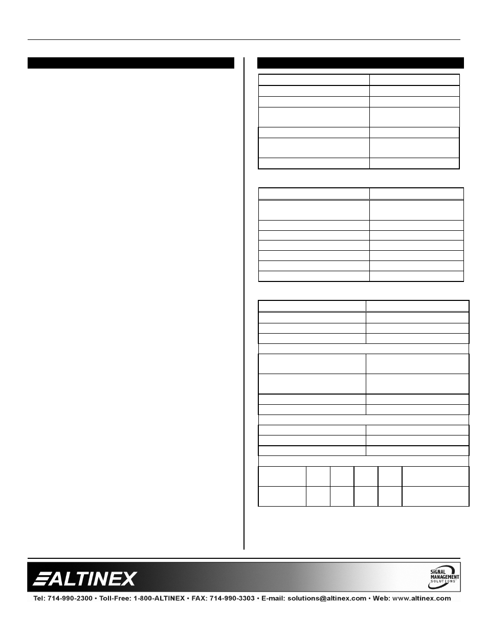 Multitasker | Altinex MT109-100 User Manual | Page 4 / 24