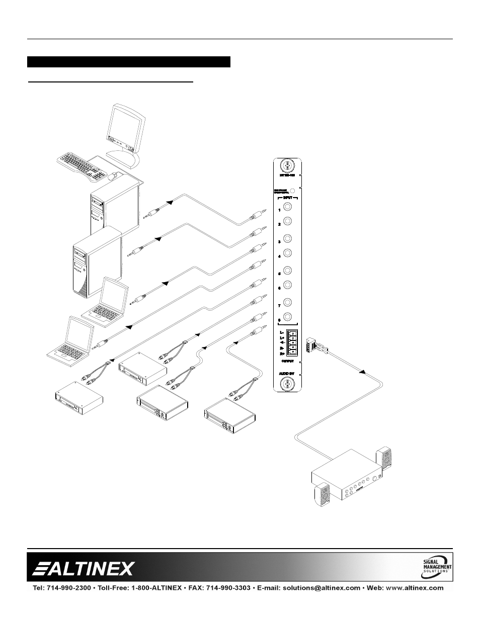 Multitasker | Altinex MT109-100 User Manual | Page 6 / 24