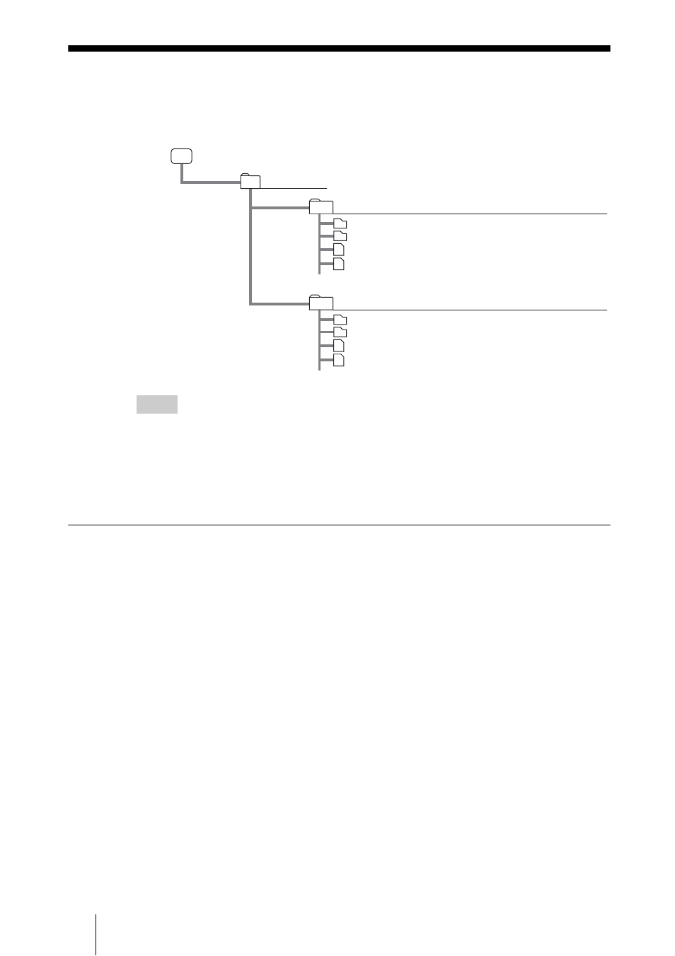 Data storage locations and folder names | Sony HDPS-M1 User Manual | Page 36 / 46