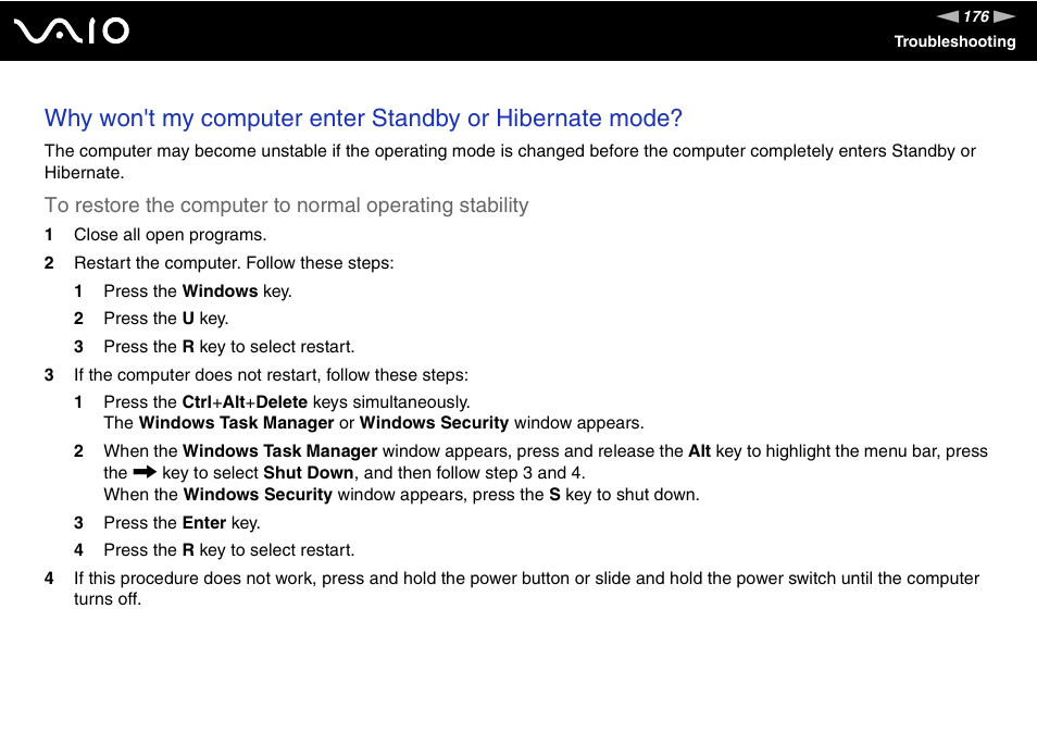 Sony VGN-AX570G User Manual | Page 176 / 237