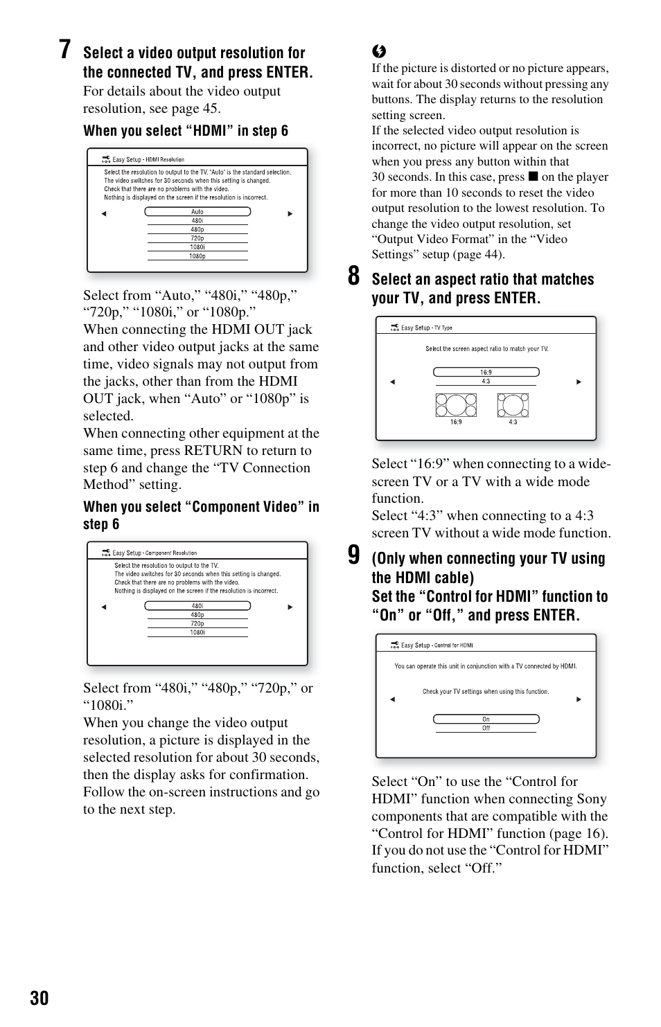 Sony BDP-S550 User Manual | Page 30 / 83