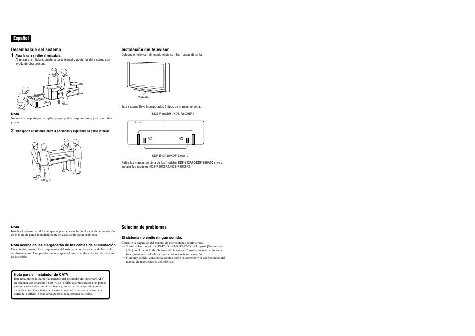 Sony RHT-G2000 User Manual | Page 2 / 2