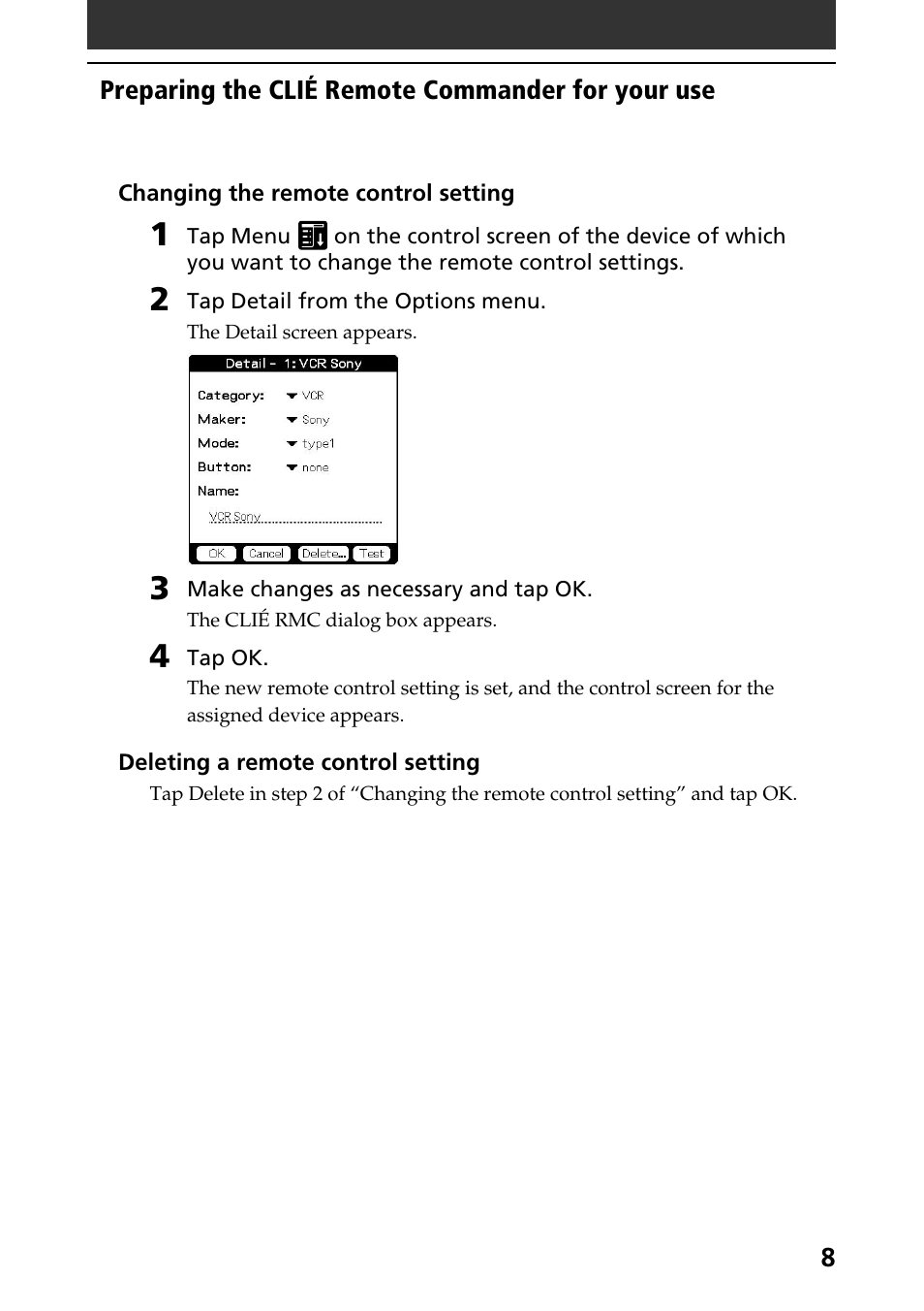 Sony PEG-T415 User Manual | Page 8 / 15