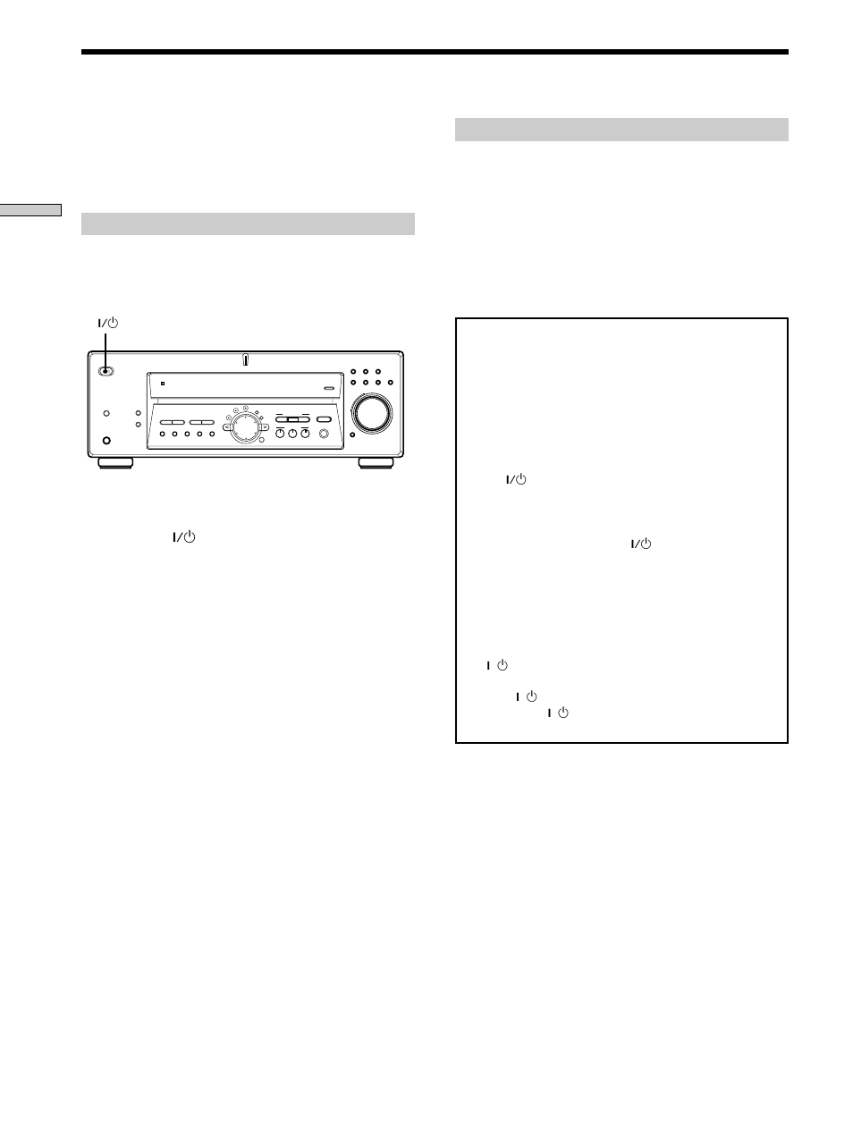 Performing initial setup operations 14, Performing initial setup operations, Hooking up and setting up the speaker system | Turn off the receiver, Demonstration mode | Sony STR-K502P User Manual | Page 14 / 54