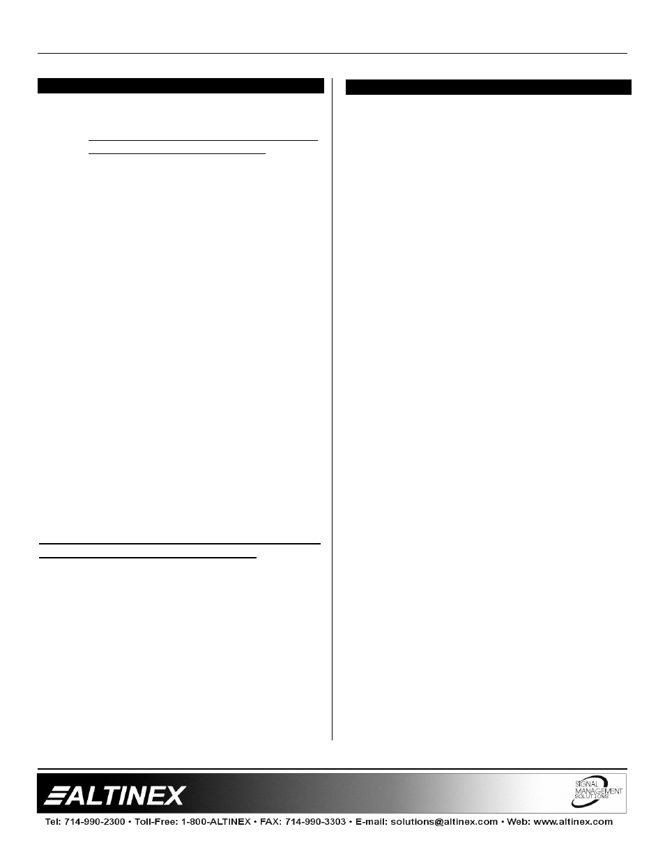 Switchers | Altinex MX2436RM User Manual | Page 8 / 15